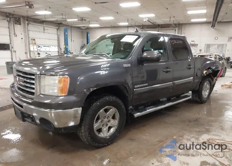 2010 GMC Sierra 1500 Slt из США, поврежденный, VIN 3GTRKWE38AG189890